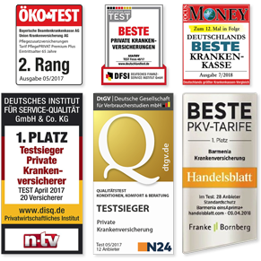 Wir vergleichen die PKV Testsieger für Sie